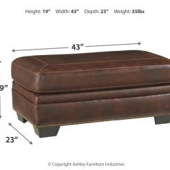 Ashley Furniture Roleson - Walnut - Ottoman