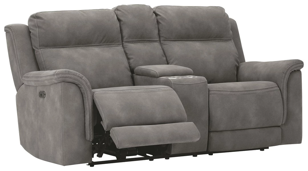 Ashley Furniture Next-gen Durapella - Slate - Pwr Rec Loveseat/con/adj Hdrst Loveseats 7 Ashley Furniture Next-gen Durapella - Slate - Pwr Rec Loveseat/con/adj Hdrst Loveseats