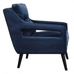 Uttermost O'Brien Blue Velvet Armchair Chairs 16 Uttermost O'Brien Blue Velvet Armchair Chairs