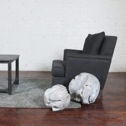 Uttermost Ermanno Teak Balls S/2 Table Decor