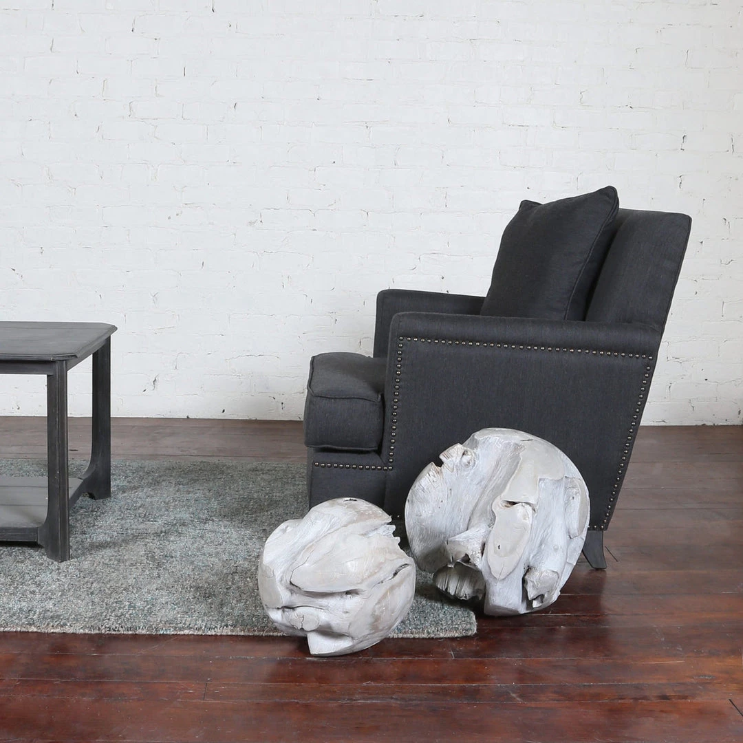 Uttermost Ermanno Teak Balls S/2 Table Decor 4 Uttermost Ermanno Teak Balls S/2 Table Decor