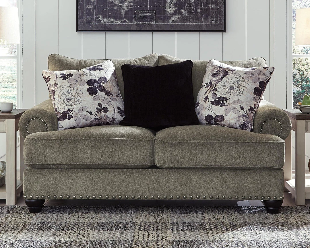 Ashley Furniture Sembler - Cobblestone - Loveseat 6 Ashley Furniture Sembler - Cobblestone - Loveseat