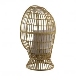 Emerald Home Chairs Austin Swivel Basket Chair