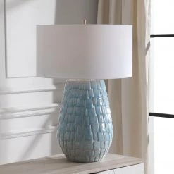 Uttermost Talima Pastel Blue Table Lamp