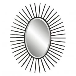 Uttermost Starstruck Black Oval Mirror Accessories