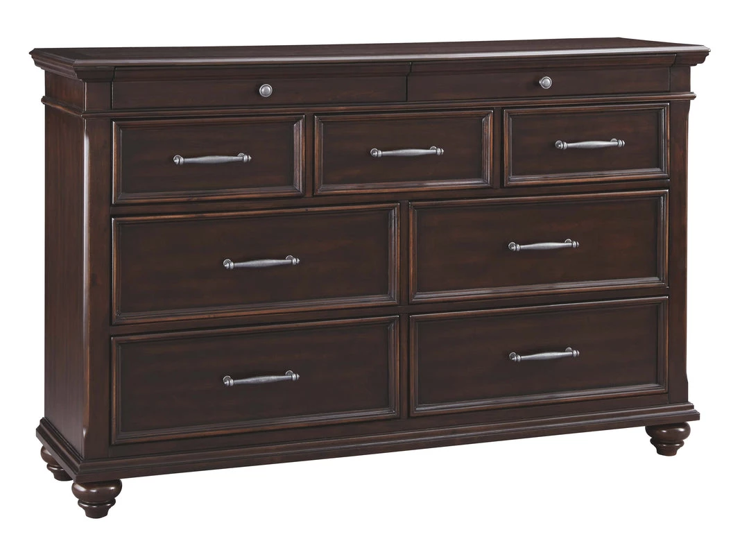 Ashley Furniture Dressers Brynhurst - Dark Ultimate Best In Class Dresser, Mirror 3 Ashley Furniture Dressers Brynhurst - Dark Ultimate Best In Class Dresser, Mirror