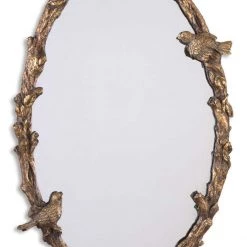 Uttermost Paza Oval Vine Gold Mirror Accessories