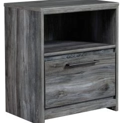 Ashley Furniture Nightstands Baystorm - Gray - One Drawer Night Stand
