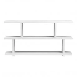 Moe's Home Collection Miri Shelf Small White Bookcases