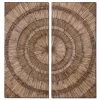 Accessories Uttermost Lanciano Wood Wall Art