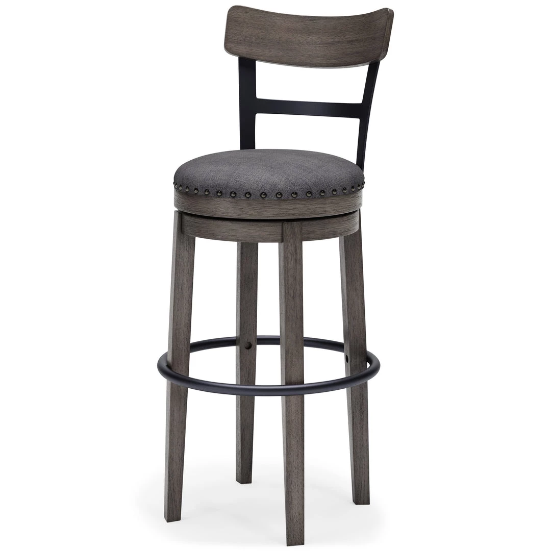Ashley Furniture Caitbrook - Dark Gray - Tall Uph Swivel Barstool(1/cn) 9 Ashley Furniture Caitbrook - Dark Gray - Tall Uph Swivel Barstool(1/cn)