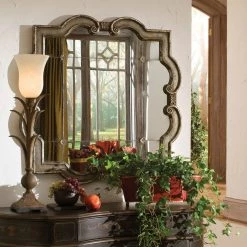 Accessories Uttermost Prisca Distressed Silver Mirror Small