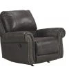 Ashley Furniture Breville - Sweeping Rolled Arms - Rocker Recliners