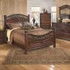 Signature Design By Ashley® Bedroom Sets Leahlyn - Warm Ultimate Best In Class Dresser, Mirror, Panel Bed