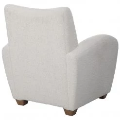 Uttermost Teddy White Shearling Accent Chair Chairs