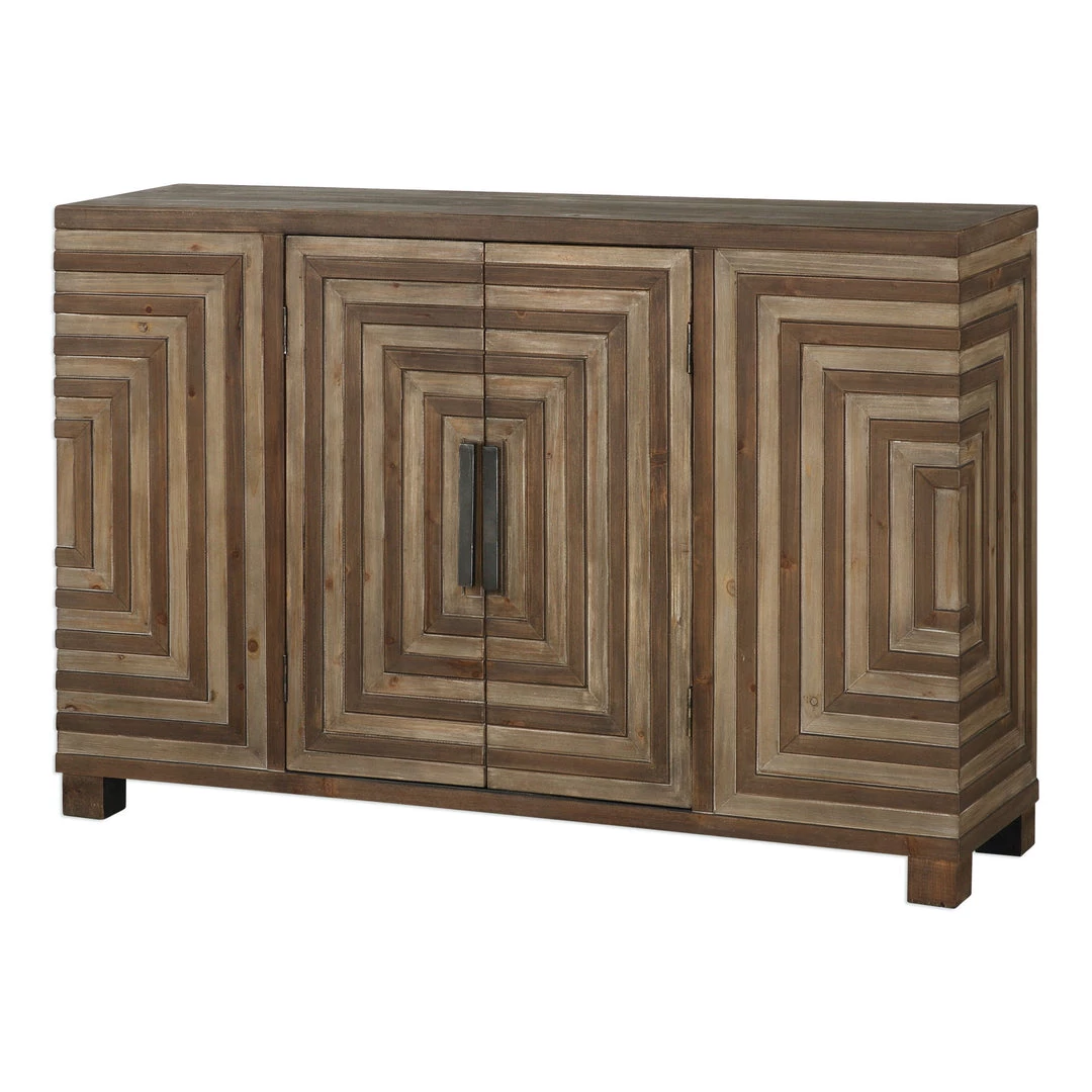 Uttermost Layton Geometric Console Cabinet Cabinets 6 Uttermost Layton Geometric Console Cabinet Cabinets