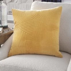 Ashley Furniture Kastel - Golden Yellow - Pillow (4/cs) 9 Ashley Furniture Kastel - Golden Yellow - Pillow (4/cs)