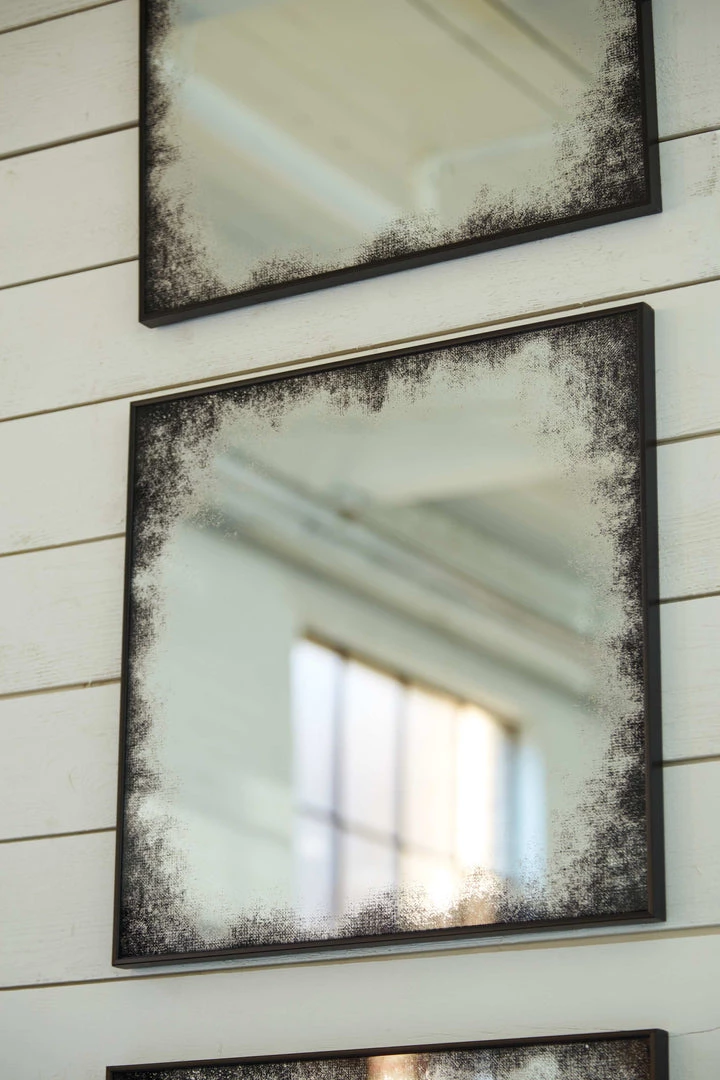 Ashley Furniture Kali - Black - Accent Mirror Set (3/cn) 4 Ashley Furniture Kali - Black - Accent Mirror Set (3/cn)