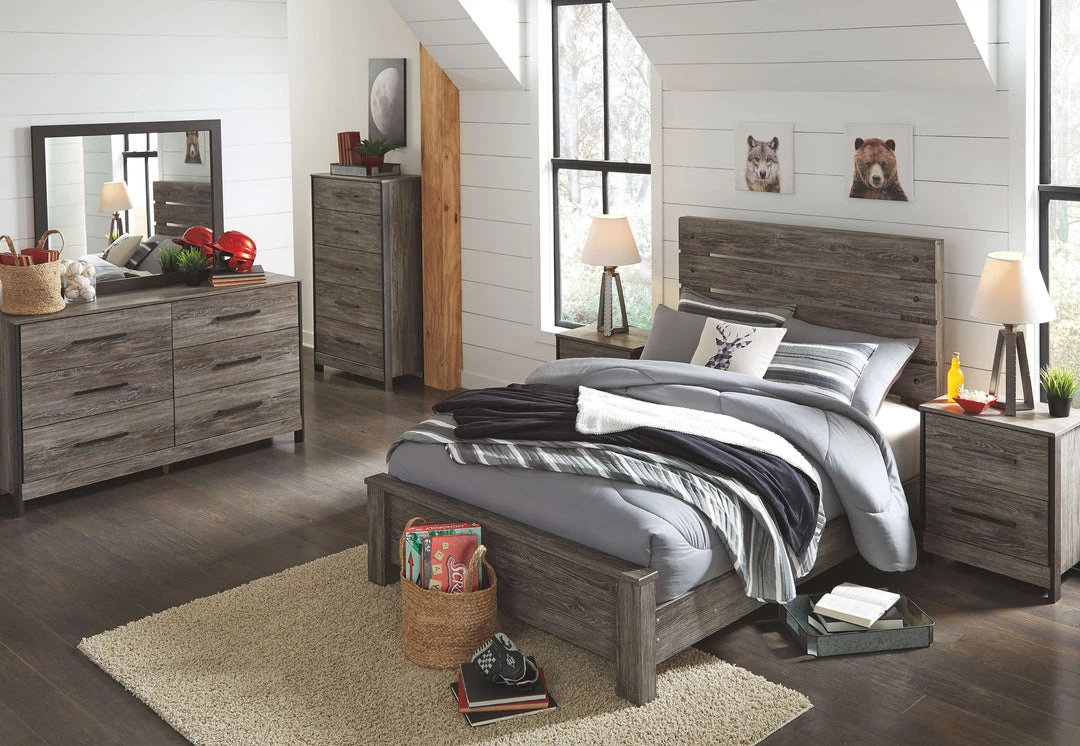 Signature Design By Ashley® Cazenfeld - Black/gray - Full Panel Bed 5 Signature Design By Ashley® Cazenfeld - Black/gray - Full Panel Bed