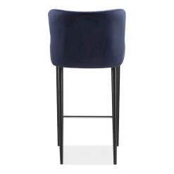 Moe's Home Collection Stools Etta Barstool Dark Blue