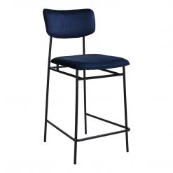 Moe's Home Collection Stools Sailor Counter Stool Blue