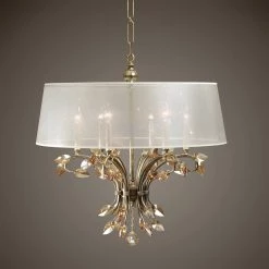 Accessories Uttermost Alenya 6 Lt Shade Chandelier