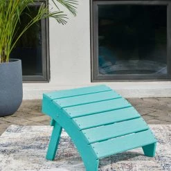 Ashley Furniture Ottomans Sundown Treasure - Turquoise - Ottoman 9 Ashley Furniture Ottomans Sundown Treasure - Turquoise - Ottoman