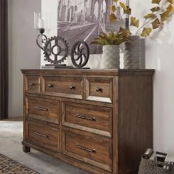 Ashley Furniture Royard - Warm Ultimate Best In Class Dresser, Mirror 21 Ashley Furniture Royard - Warm Ultimate Best In Class Dresser, Mirror