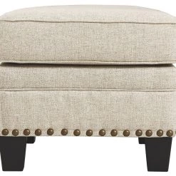 Ashley Furniture Claredon - Linen - Ottoman Ottomans 13 Ashley Furniture Claredon - Linen - Ottoman Ottomans