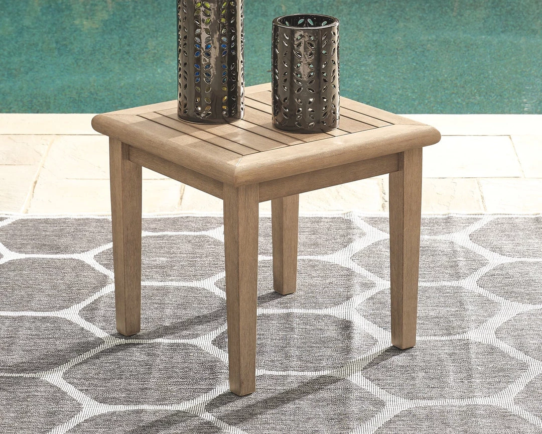 Ashley Furniture Gerianne - Grayish Brown - Square End Table 4 Ashley Furniture Gerianne - Grayish Brown - Square End Table