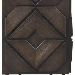 Ashley Furniture Chasinfield - Dark Brown - Extra Large Tv Stand