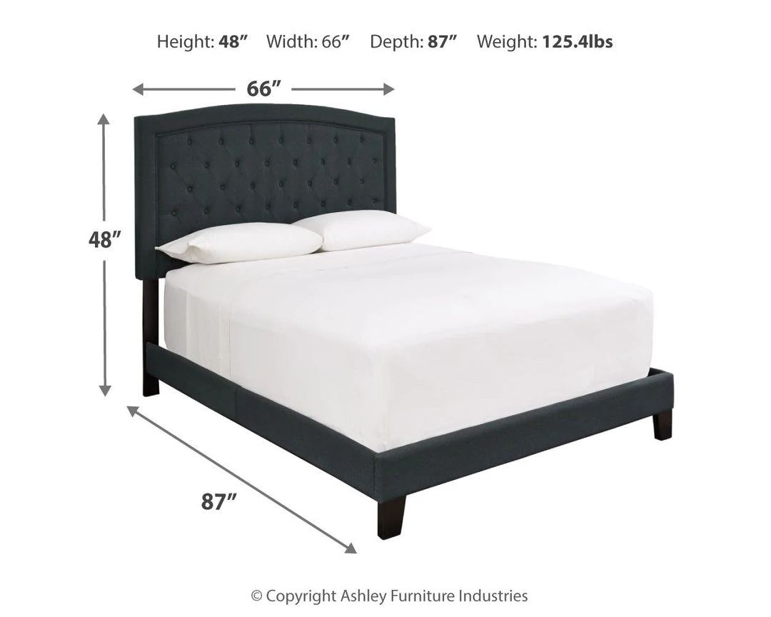 Ashley Furniture Adelloni - Square Tufted - Upholstered Panel Bed Beds 14 Ashley Furniture Adelloni - Square Tufted - Upholstered Panel Bed Beds