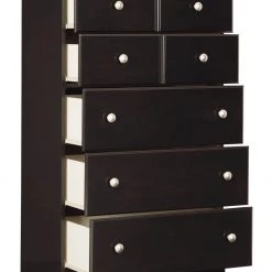 Ashley Furniture Mirlotown - Almost Black - Five Drawer Chest Chests