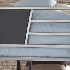 Ashley Furniture Beds Dinsmore - Black/gray - Twin/twin Bunk Bed W/ladder