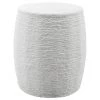 Uttermost Resort White Accent Stool Tables 2 Uttermost Resort White Accent Stool Tables