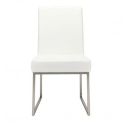 Moe's Home Collection Tyson Dining Chair White-m2