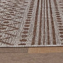 Ashley Furniture Accessories Dubot - Tan/brown/white - Large Rug
