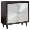 Ashley Furniture Ronlen - Brown/silver Finish - Accent Cabinet 1 Ashley Furniture Ronlen - Brown/silver Finish - Accent Cabinet