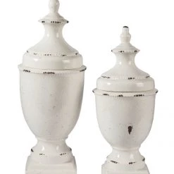 Ashley Furniture Devorit - Antique White - Jar Table Decor