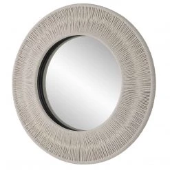 Uttermost Sailor's Knot White Small Round Mirror Accessories