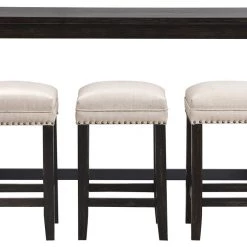 Ashley Furniture Dining Room Sets Anchorville - Dark Brown - Rect Drm Counter Tbl Set(4/cn)