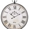 Ashley Furniture Augustina - Antique Black - Wall Clock