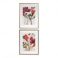 Uttermost Vivid Arrangement Floral Prints, S/2 Accessories