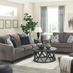 Ashley Furniture Nemoli - Slate - Queen Sofa Sleeper Sofas