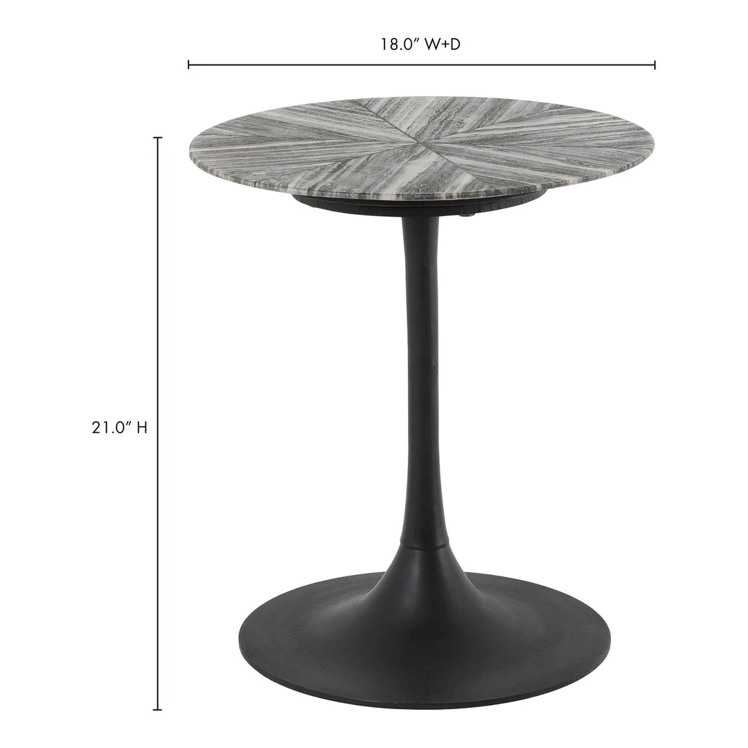 Moe's Home Collection Tables Nyles Marble Accent Table 5 Moe's Home Collection Tables Nyles Marble Accent Table