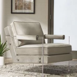 Ashley Furniture Avonley - Taupe - Accent Chair 10 Ashley Furniture Avonley - Taupe - Accent Chair