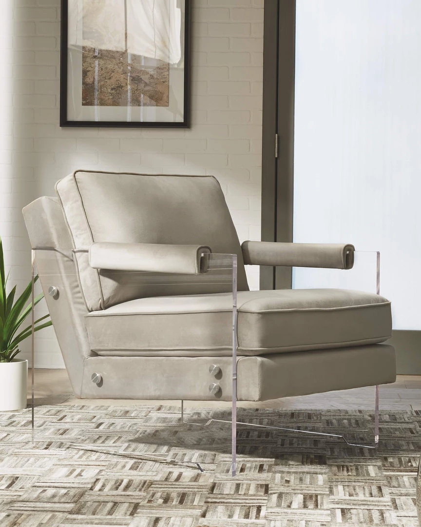 Ashley Furniture Avonley - Taupe - Accent Chair 5 Ashley Furniture Avonley - Taupe - Accent Chair