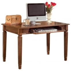 Ashley Furniture Hamlyn - Medium Brown - Home Office Small Leg Desk Desks