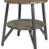 Ashley Furniture Tables Haffenburg - Medium Brown - Round End Table 1 Ashley Furniture Tables Haffenburg - Medium Brown - Round End Table