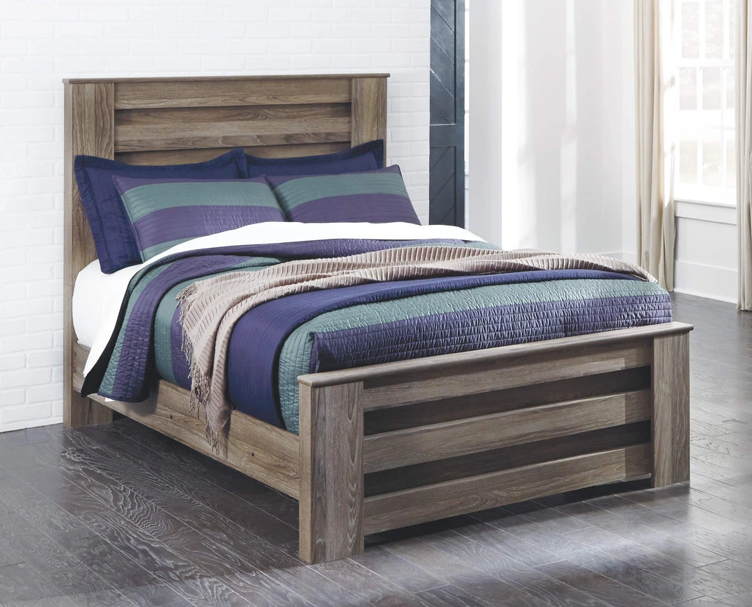 Signature Design By Ashley® Zelen - Warm Gray - Full Panel Bed 3 Signature Design By Ashley® Zelen - Warm Gray - Full Panel Bed